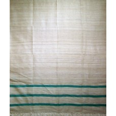 Raw Silk Hand Weaved Natural Dupatta